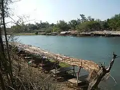 Angat River (Also known as Bakas River) from Amador C. Dela Merced Bridge in Norzagaray