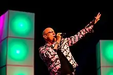 Fairbrass performing in 2015