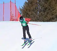 Qiu Xiyang at Team Ski-Snowboard Cross