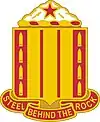 38th Field Artillery Regiment"Steel Behind the Rock"