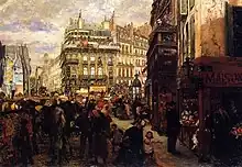 Weekday in Paris, 1869