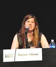 Johnson at the 2012 Los Angeles Times Festival of Books