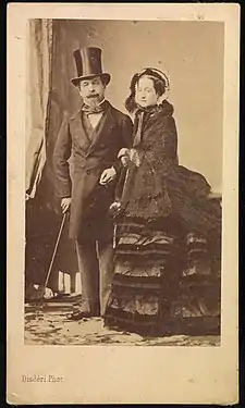 Emperor Napoleon III et Empress Eugénie (c. 1870), Los Angeles, Getty Center.