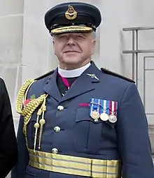 Ray Pentland in service dress