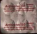 Arthrotec (diclofenac and misoprostol) 50 mg tablets