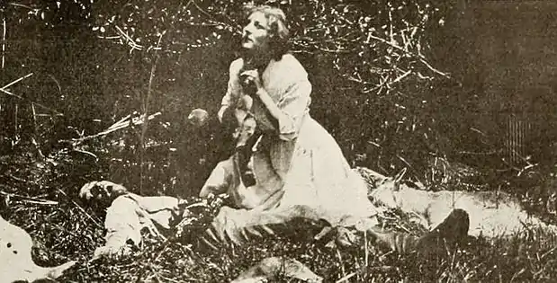 Betty Harte - in The Mystery of the Poison Pool (1914)