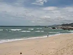 View of Cà Ná beach
