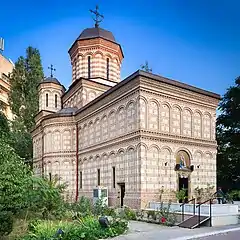 Church of the Mihai Vodă Monastery, Bucharest, 1589, unknown architect