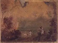 Bathers, Louis Michel Eilshemius, c. 1920 (Brooklyn Museum)