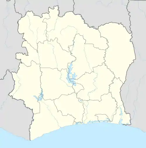Daoukro is located in Ivory Coast