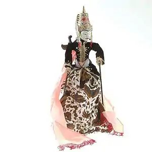 Wayang Golek Menak, Jayengrana, collection of Tropenmuseum, Netherlands, before 2003
