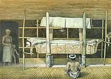 Image 17Canoe-sarcophagus of the Dayak: a burial that recalls the Malagasy tradition that former Ntaolo Vazimba and Vezo buried their dead in canoe-sarcophagi in the sea or in a lake (from History of Madagascar)