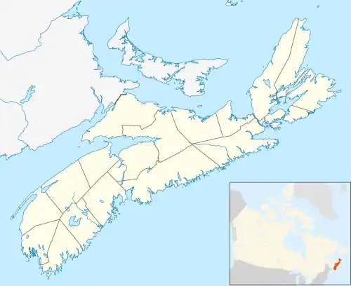 Mainland Halifax is located in Nova Scotia