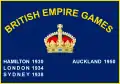 Ceremonial flag used at the British Empire Games (1930–1950)