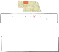 Location of Kilgore, Nebraska