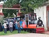 Children's train 'Balamangala Express' at Kadri Park in Mangalore
