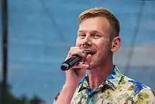 Tom Hugo at Cologne Pride, 2018