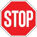 Stop sign