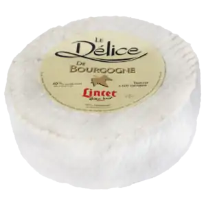 Délice de Bourgogne cheese 2&nbsp;kg is exclusively produced by Fromagerie Lincet
