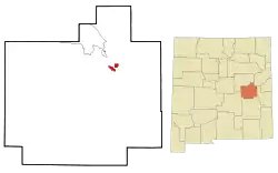 Location of Fort Sumner, New Mexico