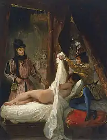 Louis of Orléans Unveiling his Mistress, c. 1825–26, Thyssen-Bornemisza Collection