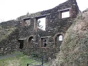 Carnarvon New Pit iron mine and section of mineral railway trackbed, 300 m south west of Heather House