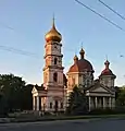 Bryansk Church of Saint Nicholas [uk; ru; de] on Serhiy Nigoyan Avenue