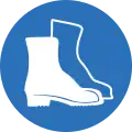 Safety boots must be worn