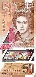 East Caribbean States $50 note (front)