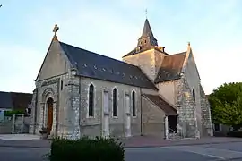 The church of Saint-Martin and Saint-Roch, in Ids-Saint-Roch