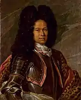 Portrait of a mulatto in armour(c1680-1730)