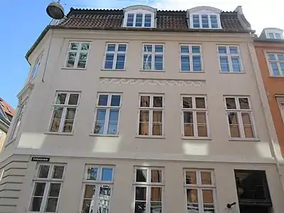 Facade towards Fortunstræde