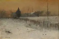 George Inness, Home at Montclair, 1892, oil on canvas