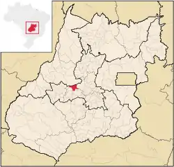 Location in Goiás state