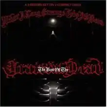 A dimly-lit silhouette of a skeleton