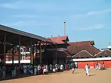 Guruvayur Temple entrance – 25 km from Thrissur City.