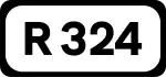R324 road shield}}