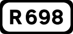 R698 road shield}}