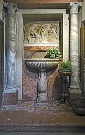 Baptismal font