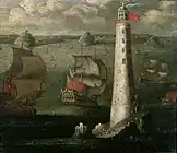 Painting of Eddystone Lighthous by Sailmaker