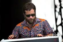 J Kardong performing with Son Volt 2012