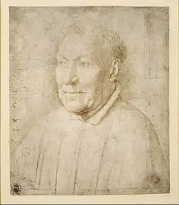 Jan van Eyck - Portrait of Cardinal Niccolò Albergati - Google Art Project
