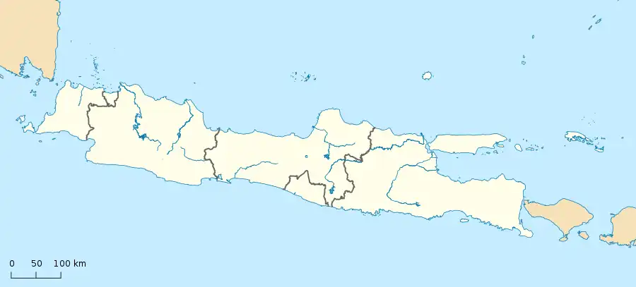 Pameungpeuk is located in Java