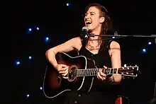 Jenn Butterworth at the Arran Folk Festival, June 2019