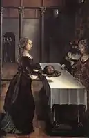 Juan de Flandes, Herodias' Revenge, 1496