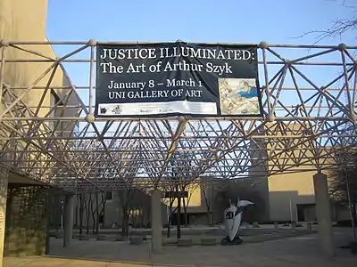 The "Justice Illuminated: The Art of Arthur Szyk" traveling exhibition at the University of Northern Iowa Gallery of Art, 2007