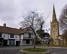 Saint Nicolas' Place and St Nicolas Church