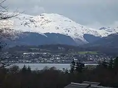 Kirn and the River Clyde from Inverkip
