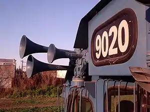 Argentine locomotive horn