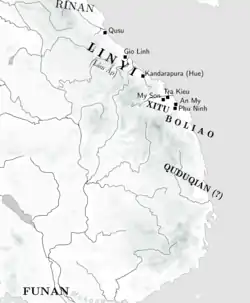 Lâm Ấp in c. 400 AD